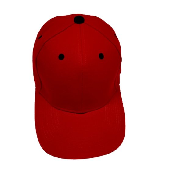 Red & Black Men Adjustable Cap. - Picture 2 of 4
